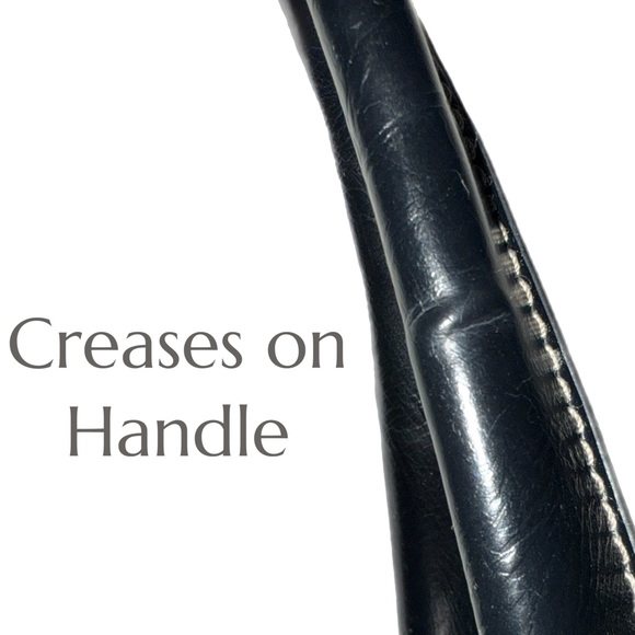 Nine & Co. - Textile and Leather Handbag - Lots of Pockets - Excellent Condition - Picture 3 of 12